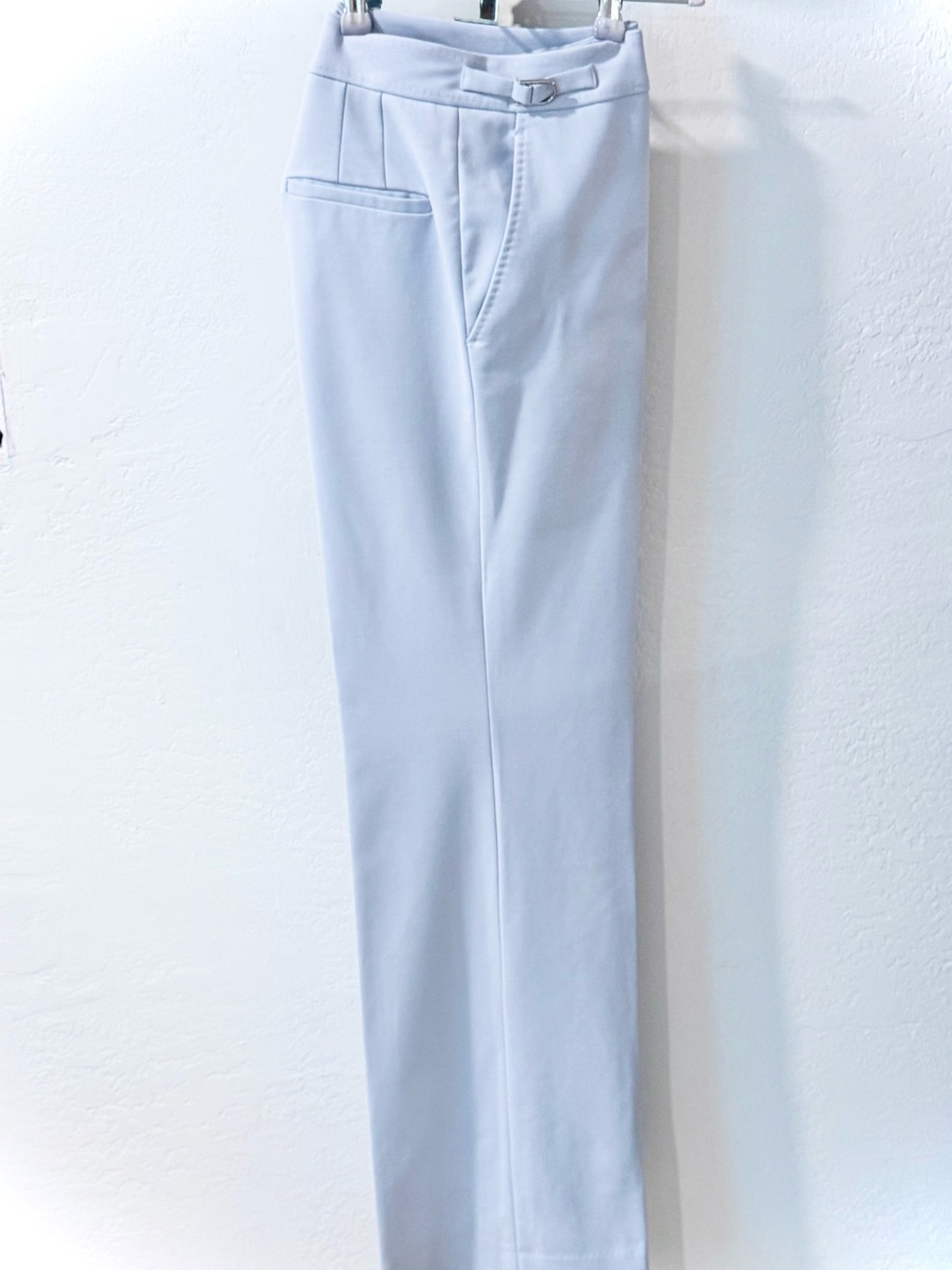 Gabriela Hearst Torres Wool Silk Trousers Lt. Blue Quiet Luxury Minimalist Sz:8 - Picture 3 of 16